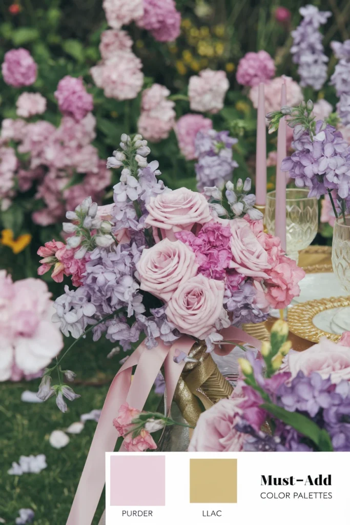 a floral bouquet